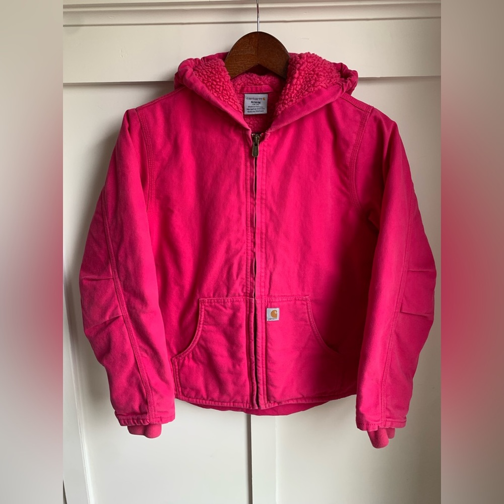 Carhartt Girls’ Sherpa-Lined Winter Jacket